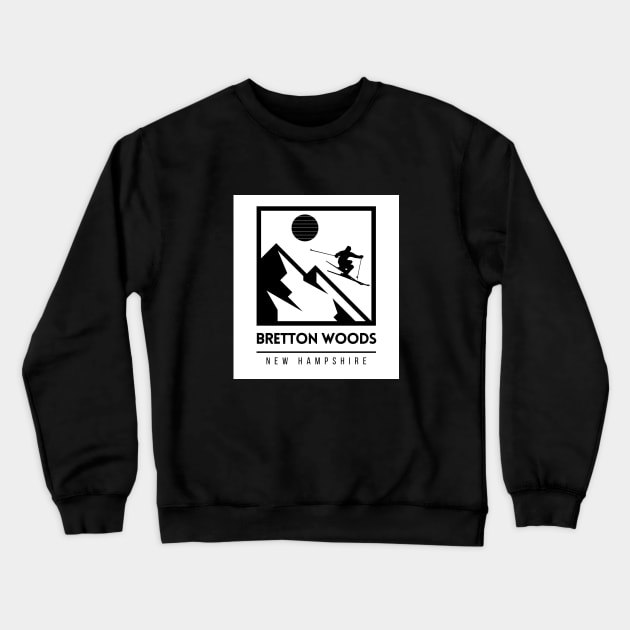 Bretton Woods New Hampshire United States ski Crewneck Sweatshirt by UbunTo